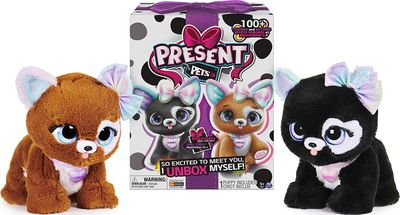 Present Pets, Glitter Puppy Interactive Plush Pet Toy with Over 100 Sounds and Actions On Sale for $ 49.97 (Save $ 20.02) at Amazon Canada