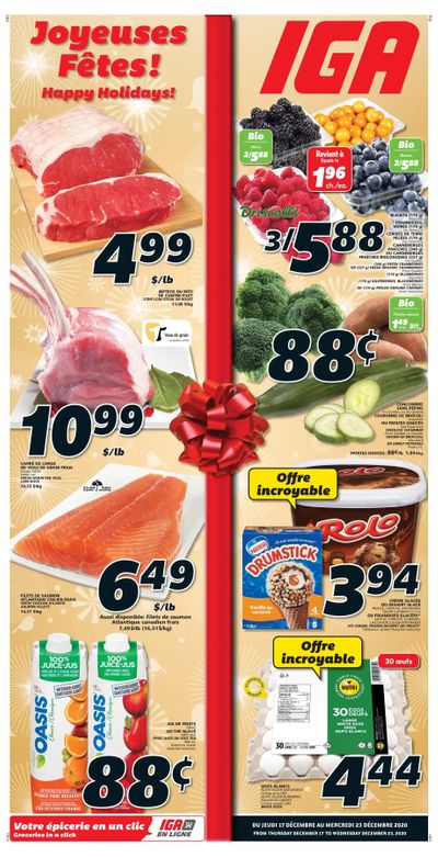 IGA (QC) Flyer December 17 to 23