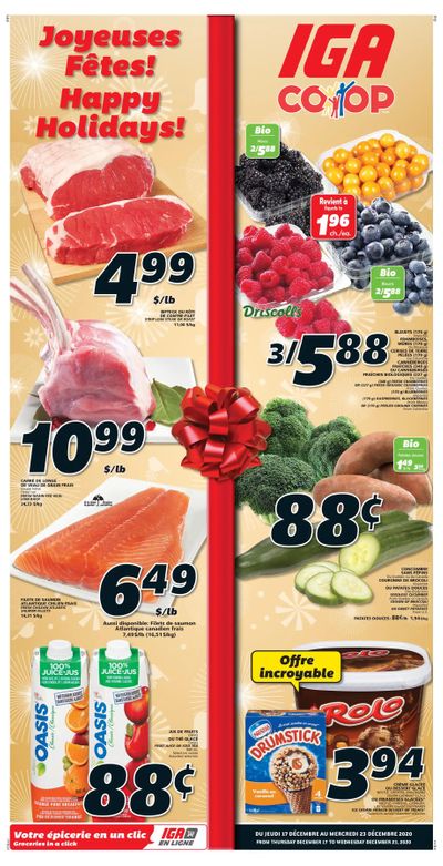 IGA (NB) Flyer December 17 to 23