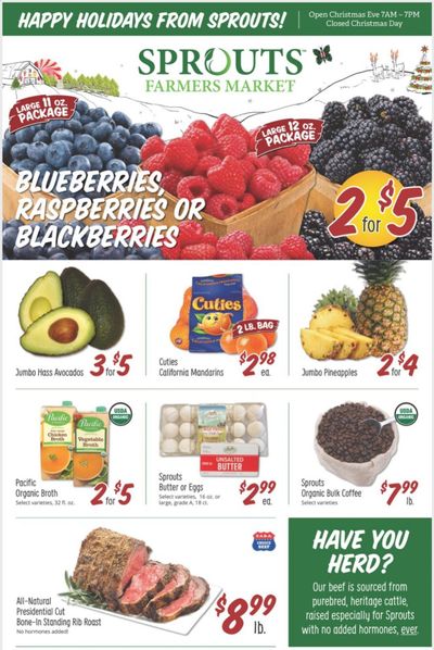 Sprouts Weekly Ad Flyer December 16 to December 24