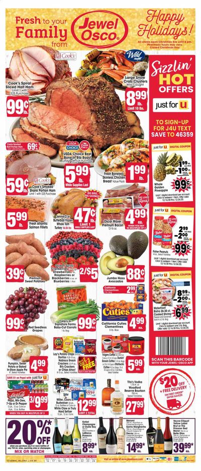 Jewel Osco (IL) Weekly Ad Flyer December 16 to December 24