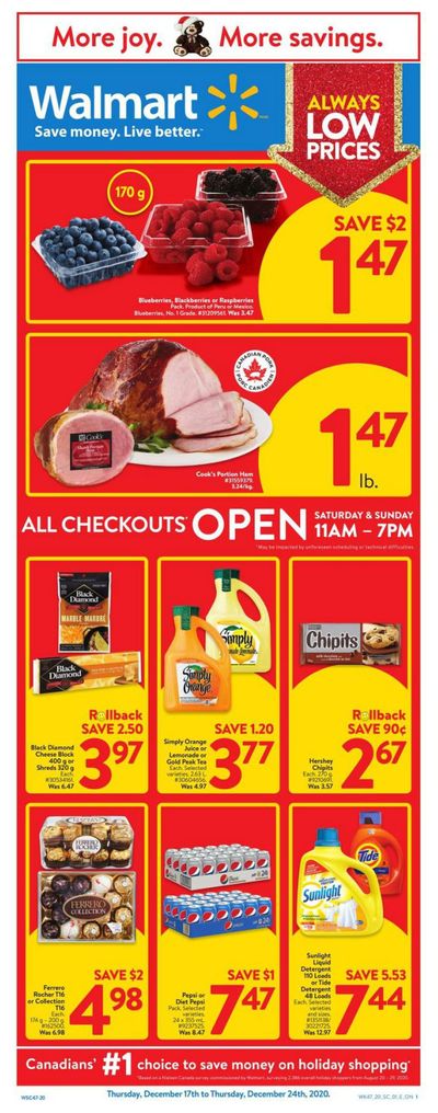Walmart (ON) Flyer December 17 to 24