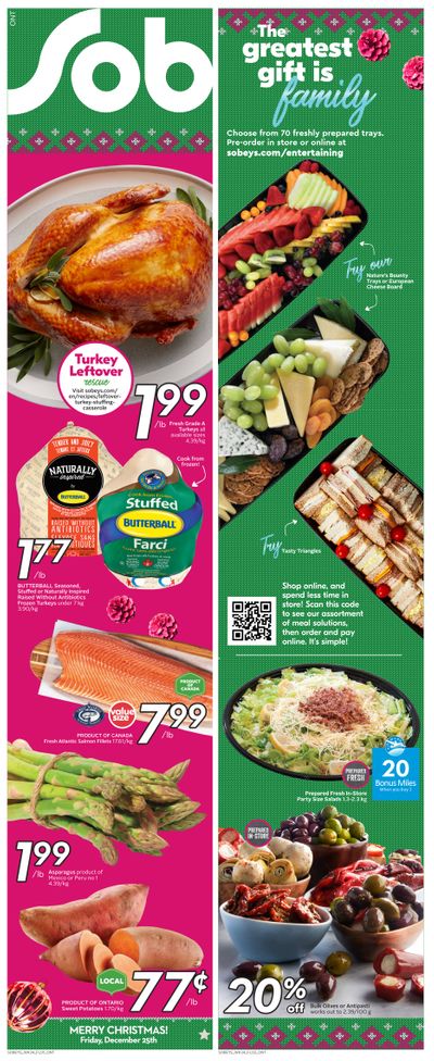 Sobeys (ON) Flyer December 17 to 24