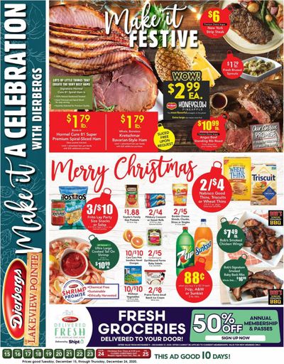 Dierbergs (MO) Weekly Ad Flyer December 15 to December 24