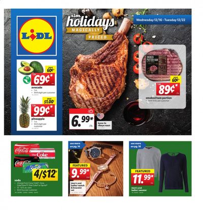 Lidl Weekly Ad Flyer December 16 to December 22