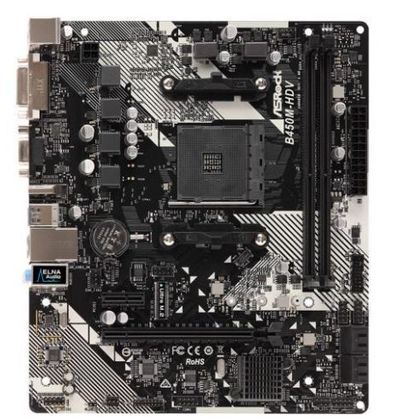 ASRock B450M-HDV R4.0 AM4 AMD Promontory B450 SATA 6Gb/s Micro ATX AMD Motherboard For $79.99 At Newegg Canada