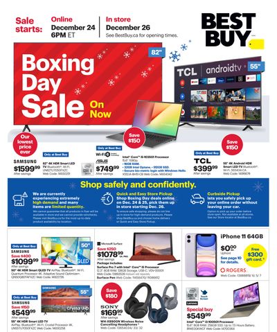Best Buy 2020 Boxing Day/Week Flyer December 24 to 31