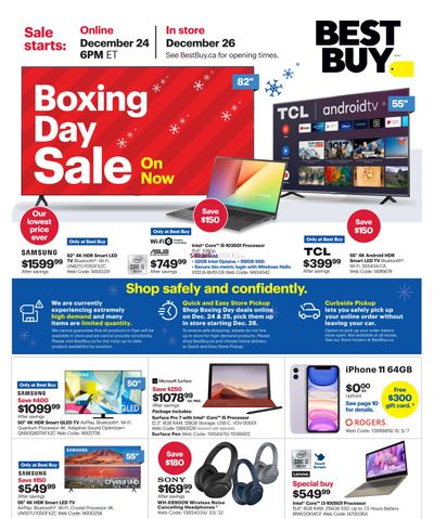 Best Buy Canada Boxing Day 2020 Flyer *Early Access*