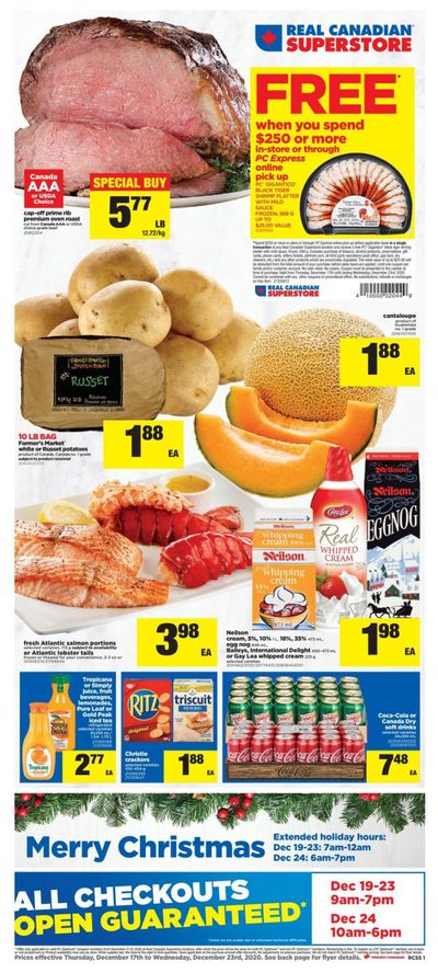 Real Canadian Superstore (ON) Flyer December 17 to 23