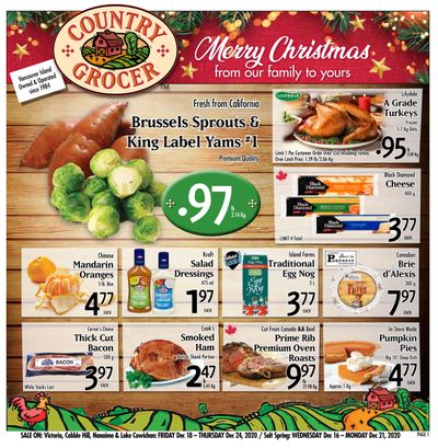 Country Grocer (Salt Spring) Flyer December 16 to 21