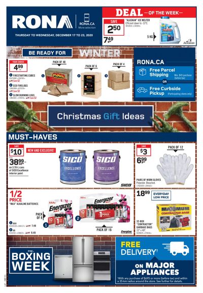 Rona (ON) Flyer December 17 to 23