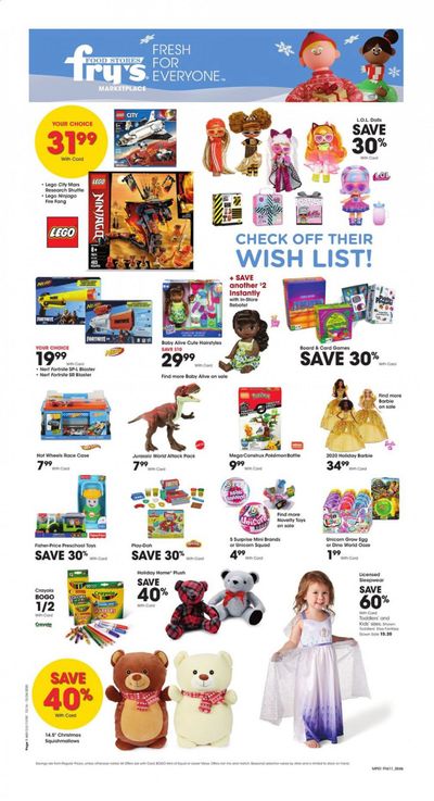Fry’s (AZ) Weekly Ad Flyer December 16 to December 24