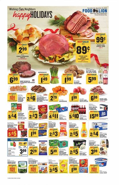 Food Lion (VA) Weekly Ad Flyer December 16 to December 24