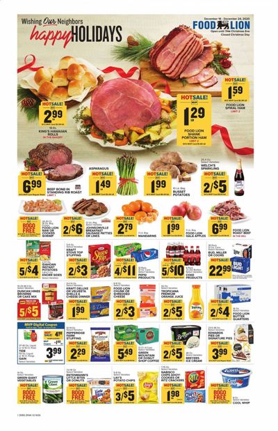 Food Lion (KY) Weekly Ad Flyer December 16 to December 24