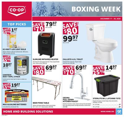 Co-op (West) Home Centre Flyer December 17 to 30