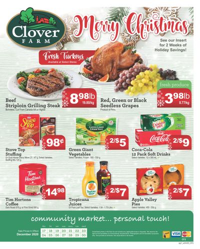 Clover Farm Flyer December 17 to 30