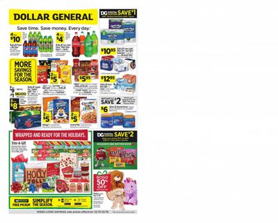 Dollar General (TN) Weekly Ad Flyer December 13 to December 19