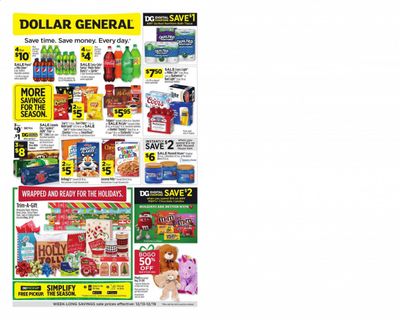 Dollar General (VA) Weekly Ad Flyer December 13 to December 19