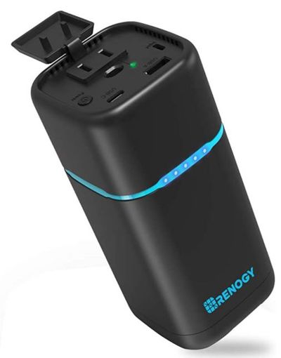 Renogy EPOWER 27000mAh Portable Phone Charger, World’s Smallest and Lightest External Battery Pack with High-Speed Dual USB Ports for iPhone, Samsung Galaxy, and More For $44.99 At Amazon Canada