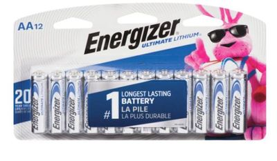 Energizer Ultimate Lithium AA Batteries, 12 Pack For $10.72 At Real Canadian Superstore Canada
