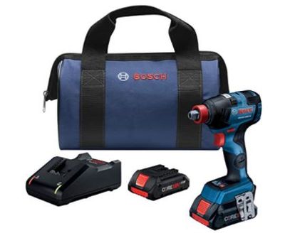 Bosch GDX18V-1800CB25 18V Brushless Impact W/Batteries For $244.99 At Amazon Canada