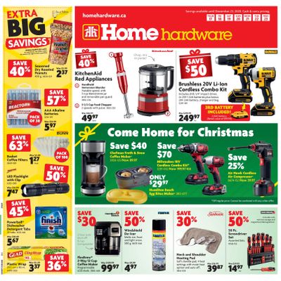 Home Hardware (Atlantic) Flyer December 17 to 23