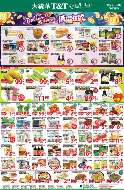 T&T Supermarket (GTA) Flyer September 20 to 26
