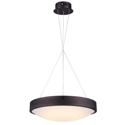 Canarm Hyde 19.5 0-Light Oil rubbed bronze Hardwired Opal glass Globe Chandelier on Sale for $23.97 (Save $56.02) at Lowe's Canada