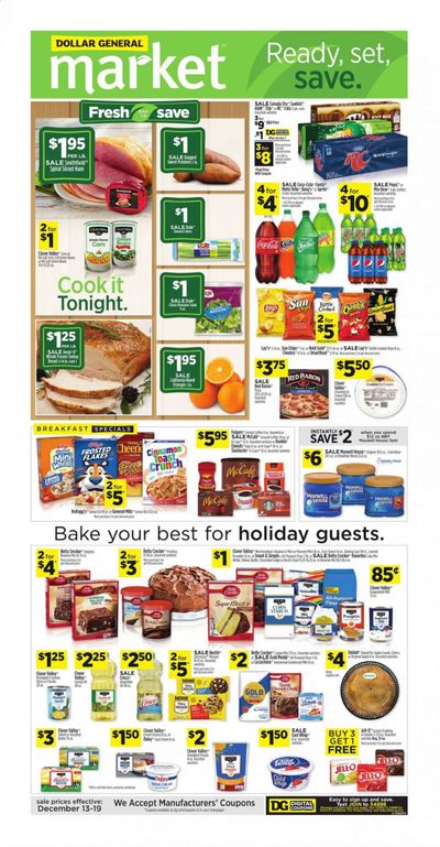 Dollar General (AL, GA, KY, LA, TN) Weekly Ad Flyer December 13 to December 19