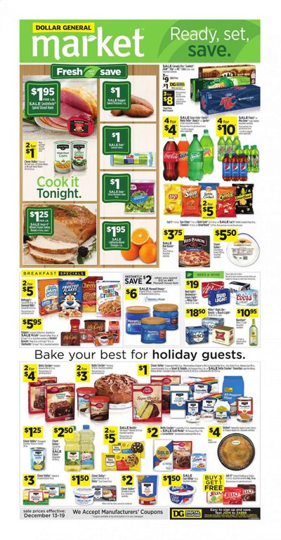 Dollar General (OH) Weekly Ad Flyer December 13 to December 19