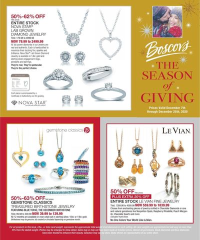 Boscov's Weekly Ad Flyer December 7 to December 25