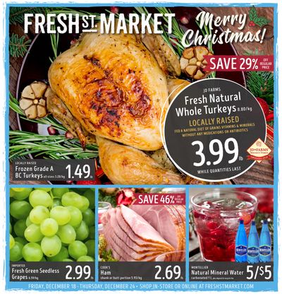 Fresh St. Market Flyer December 18 to 24