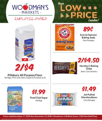 Woodman's Market (IL) Holiday Weekly Ad Flyer December 17 to December 23, 2020