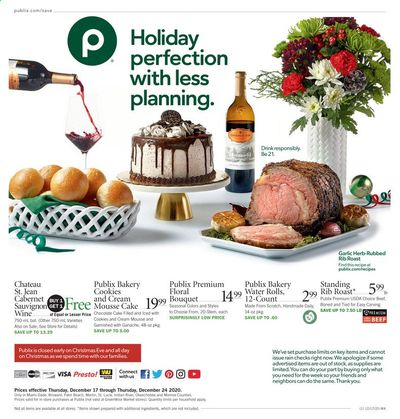 Publix (AL, FL, GA, NC, SC, TN) Weekly Ad Flyer December 17 to December 24