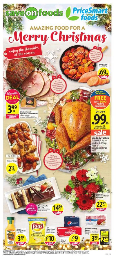 PriceSmart Foods Flyer December 17 to 26