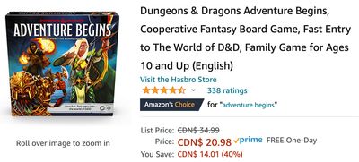 Amazon Canada Holiday Deals: Save 40% on Dungeons & Dragons Board Game + 20% on Apple AirPods Pro + More HOT Offers
