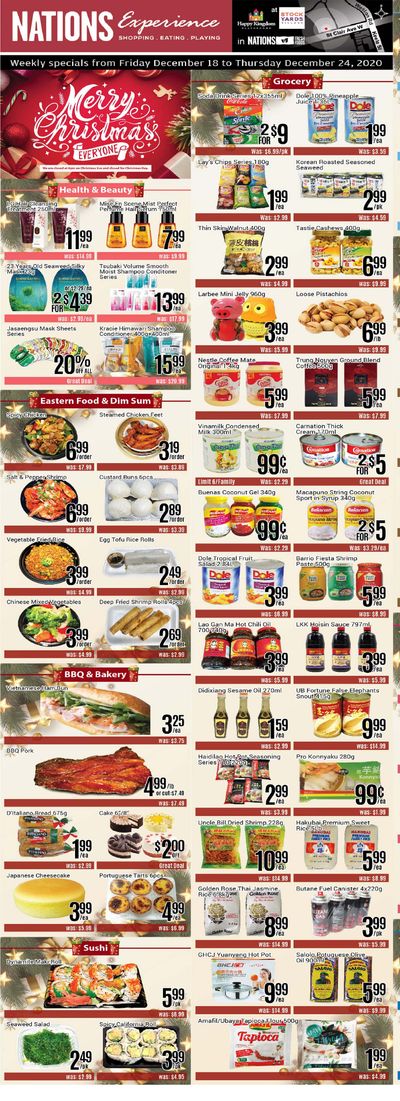 Nations Fresh Foods (Toronto) Flyer December 18 to 24