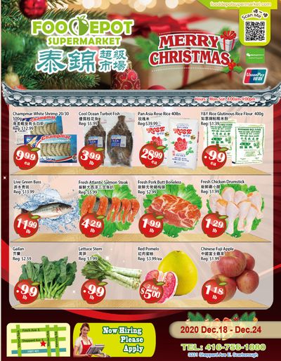Food Depot Supermarket Flyer December 18 to 24