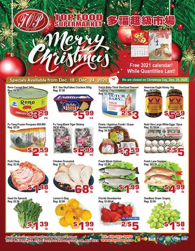 Top Food Supermarket Flyer December 18 to 24