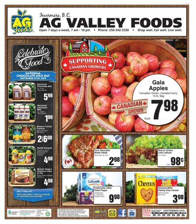 AG Foods Flyer September 20 to 26