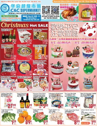 C&C Supermarket Flyer December 18 to 24