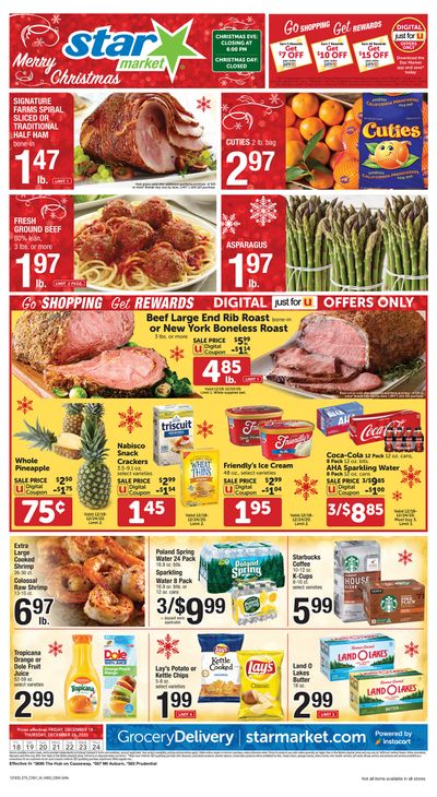 Star Market Holiday Weekly Ad Flyer December 18 to December 24, 2020