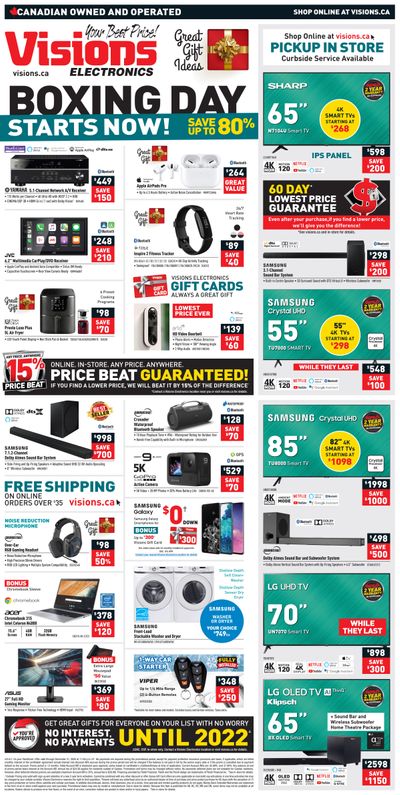 Visions Electronics Flyer December 18 to 24