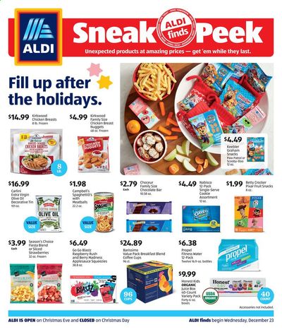 ALDI (CA, FL) Weekly Ad Flyer December 23 to December 29