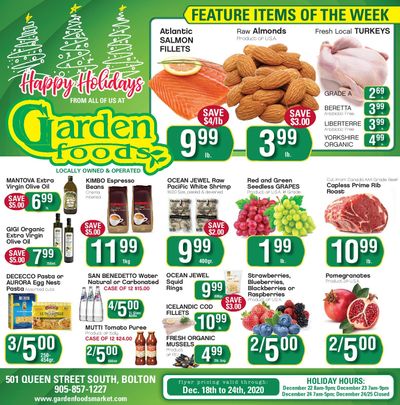 Garden Foods Flyer December 18 to 24