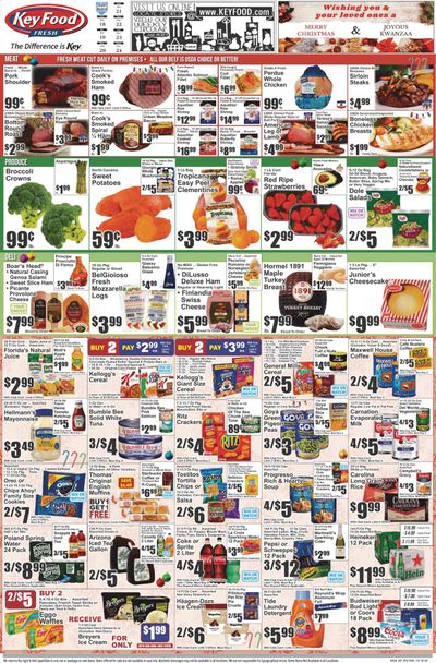 Key Food (NY) Weekly Ad Flyer December 18 to December 24