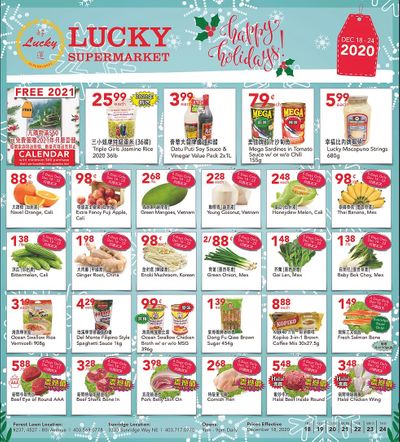 Lucky Supermarket (Calgary) Flyer December 18 to 24