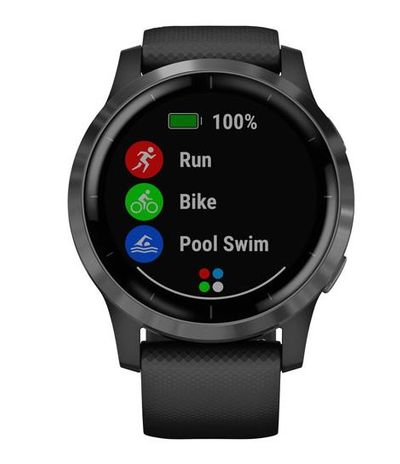 Garmin vivoactive 4 45mm GPS Watch with Heart Rate Monitor - Slate/Black For $299.99 At Best Buy Canada