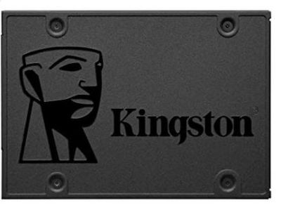 Kingston 480GB A400 SSD 2.5'' SATA 7MM 2.5-Inch SA400S37/480 For $57.99 At Amazon Canada