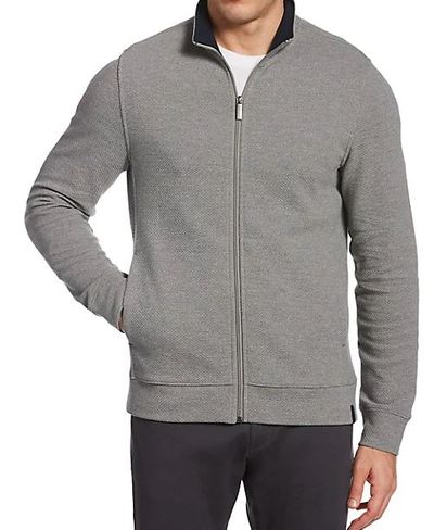 Perry Ellis Waffle Mesh Cotton-Blend Jacket For $19.99 At Hudson's Bay Canada